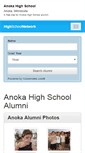 Mobile Screenshot of anokahighschool.org