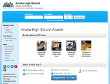 Tablet Screenshot of anokahighschool.org